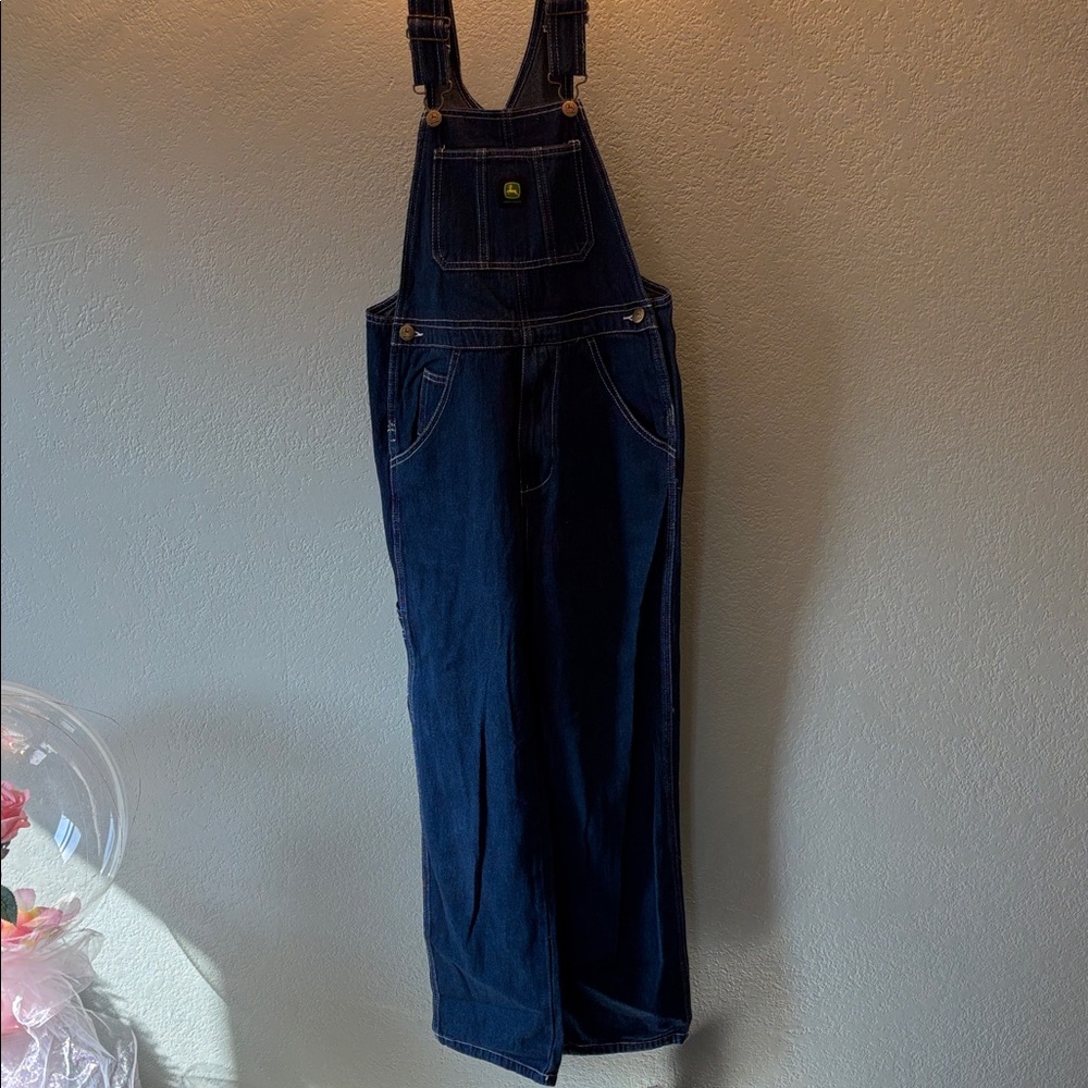 John Deere Blue Denim Overalls